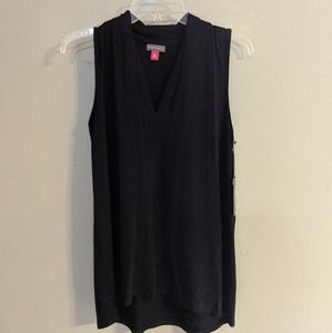 Black Sleeveless Shirt